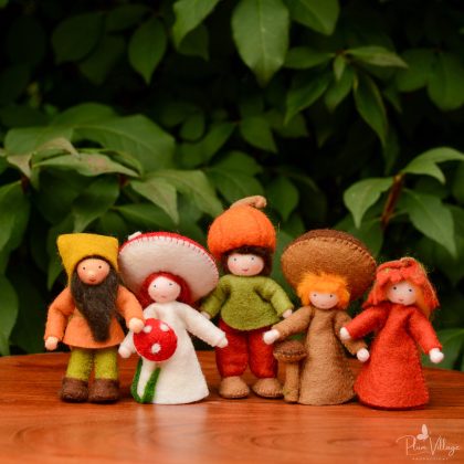 Autumn Fairies and Gnomus - Crochet Buddies